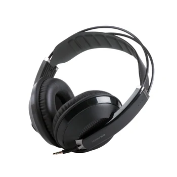Superlux HD662 EVO lukket tilbage overvågning hovedtelefoner gaming headset med aftageligt høreværn selvjusterende hovedbøjle headset