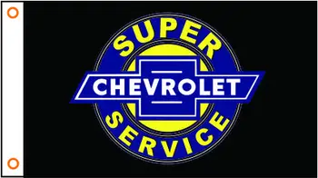Bil flag Chevrolet Banner 3ftx5ft Polyester 018