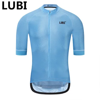 LUBI 7 Farver Mænd Sommer Trøje Pro Team Hurtig Tør Cykel Tøj Racing MTB Cykel Tøj Shirt Ropa Ciclismo Uniform