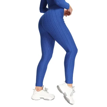 Anti Cellulite Leggings Telefon Lommer Sport Women Fitness Tights Kradser Bum Yoga Bukser Træning, Jogging Motion Booty Butt Lift