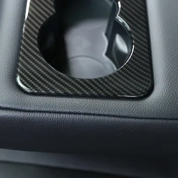 Land Rover Defender 110 2020 Car-styling ABS-Carbon-Fiber Struktur bagsædet, kopholder Dække Trim Bil Tilbehør
