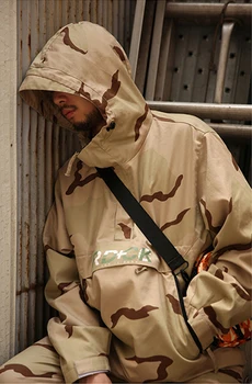 RHYMONSTER x REDCHARCOAL Camouflage Jakke Hooded