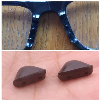 2Pair To Hole Udskiftning af Silikone Plug i Næse Puder til Briller Solbriller ZXY9809