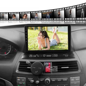 Gerllish Bil GPS Mms-Radio-Afspiller Radio Android Bil DVD-Stereo Til Honda Accord 8 2008-2009
