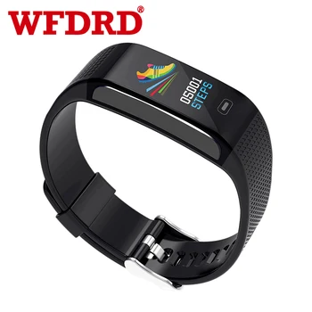 WFDRD Smartwatch Mænd Kvinder til Android, Ios Fashion Sport Vandtæt Ip68 blodtryk Trænings-og CK18S Smart ur
