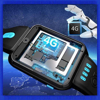 W5 4G Video Opkald Smart Ur Telefon 2/4 Core CPU GPS WIFI Studerende Børn App, Installere Bluetooth Kamera Android Sikker Smartwatch