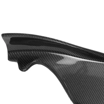 1Pair Ægte Carbon Fiber Bil Forreste Kofanger Læbe Spoiler Splittere Diffuser For Lexus Gs350 F-Sport Model 2013-Kofanger Forklæde Læbe