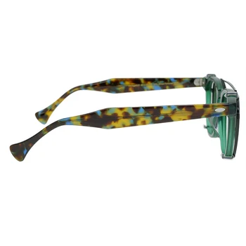 2021 Nye Retro Polariserede Solbriller 6 Farver Mænd og Kvinder Unikke Personlighed Mode Solbriller Med Box