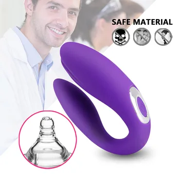 Sex sexlegetøj For Par USB-Genopladeligt G-Spot Remote Vibratorer Til Kvinder Vandtæt Klitoris Dildo Vibratorer Sexo Legetøj