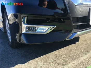 Til Nissan Serena C27 2016 2017 2018 2019 ABS Chrome Front Tåge lys Lampe Dække Trim Foglight Frame Trim Bil Styling Tilbehør