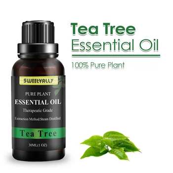 30 ML Tea Tree Afslappende Æteriske Olie, Naturlige Plante-Aromaterapi Duft af Æteriske Olier For Hjemmet Frisk Luft Luftfugter Olie