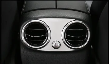 Aluminium Legering Bil bagfra Aircondition Outlet Trim Pailletter Til Mercedes Benz C-Klasse W205 E Classs W213 GLC X253-18