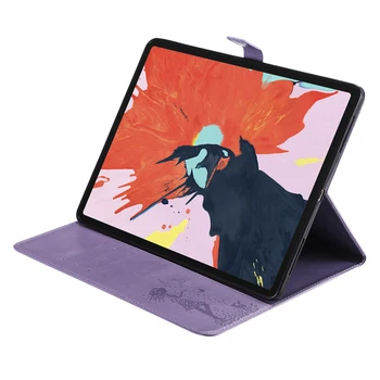 Tablet Funda For Apple iPad Pro 12.9 tommer 2018 Luksus Dame Kat Læder Tegnebog Magnetisk Flip Cover Coque Shell Skind Stå