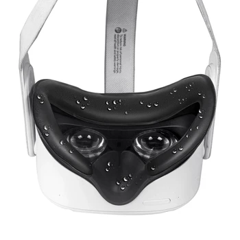 VR Lens Cover Facial Interface Beslag Anti-Lækage næsepolstret, så det passer til oculus Quest 2 77HA