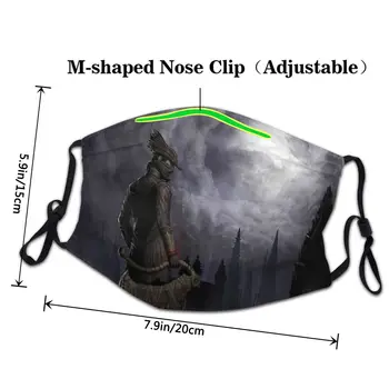 Bloodborne ARPG Spil Cthulhu Myten Mascarilla Masque Facial Mask Tid til At Hoont Masker Fation Munden Maske