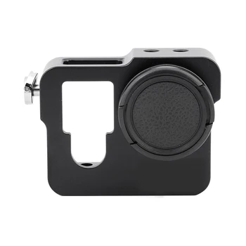 Multifunktionelle Aluminium Beskyttende Ramme Tilfældet for GoPro Hero 4 Sort Kamera Med Go Pro UV-Filter objektivdæksel Bolig Tilbehør