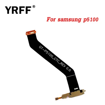 A+++ For Samsung Galaxy Tab 2 10.1 P5100 P5110 Micro Mikrofon USB-Dock-Stik, Oplader Opladning Port Flex Kabel Bånd