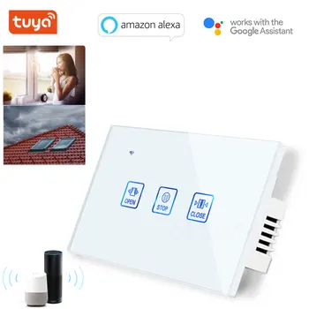 TUYA WiFi Smart Gardin Skifte til El-Motoriseret Gardin/Rullende Blind rulleskodde Arbejder med Alexa og Google Startside