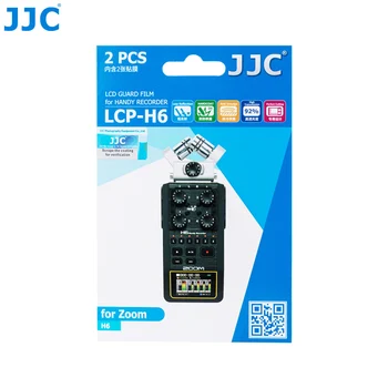 JJC Handy Recorder Tv Proctor for ZOOM H6 H5 H4n LCD-Guard Film Display-Dækslet,