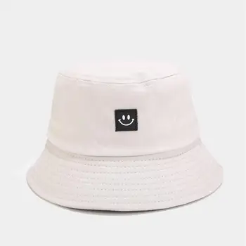 2020 Nye Smil Ansigt Mærket Spand Hatte alle matchende enkle stil Caps Kvinder Mænd bob hat sommer mode solhat
