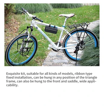 Cykel-Værktøj, Bag Multi-Funktion Folde Dæk Reparation Kits Multifunktionelle Kit Sæt Med Etui Pumpe Bærbare Til Bike Cykel