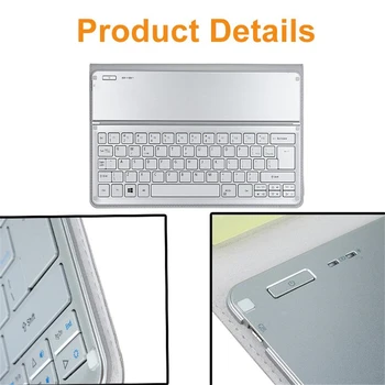 NY for Acer W700 W701 P3-171 P3-131 KT-1252 tastatur Sølv OS layout Wi-Fi bluetooth-tastatur 11' tommer
