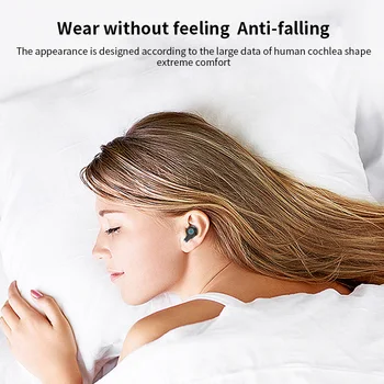 Bluetooth-Hovedtelefoner Trådløse Touch Control Sport Tws Øretelefoner til Jogging Kabelforbundne Hovedtelefoner Stereo Headset til Android og IOS