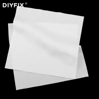 DIYFIX 400Pcs/Taske til Mobiltelefon LCD-Skærm Rengøring Af 10x10cm støvfri Klud, der er Blød Renrum Vinduesvisker for Klasse 1-10000 Rene Værelser