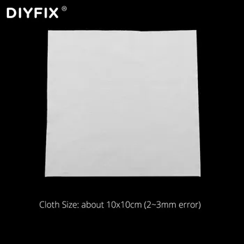 DIYFIX 400Pcs/Taske til Mobiltelefon LCD-Skærm Rengøring Af 10x10cm støvfri Klud, der er Blød Renrum Vinduesvisker for Klasse 1-10000 Rene Værelser