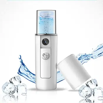 USB-Genopladelige Face Spray Flaske Nano Mister Facial Damper Hydrating Fugtgivende hudpleje Værktøjer Spa Beauty Udstyr 20mL