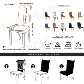 Boligmontering Strække stolebetræk til bryllupper stor elastisk sæde stol dække spise maleri house restaurant banket hotel