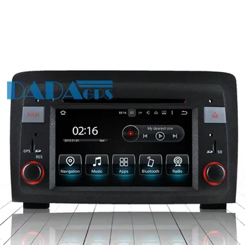 Android-8.0 7.1 Bil-Radio, DVD-Afspiller GPS bilstereo Styreenhed for FIAT Idé 2003-2007 for Lancia Musa 2004-2008 Mms-Lyd