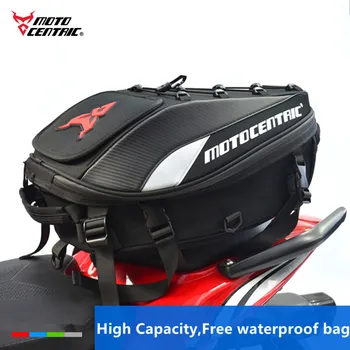 Ægte Motocentric Vandtæt Motorcykel Hale Bag Multi-Funktionelle Holdbare Bageste Motocross Sædet Posen Med Høj Kapacitet Rytter Rygsæk