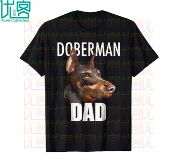 Tøj Doberman Far Dog T-Shirt T-Shirt T-Shirt 9957 Forbløffende Kort Ærme Unikke Casual T-Shirts Bomuld Tøj, T-Shirt