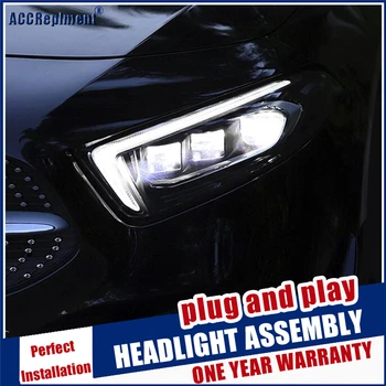 For A-Klassen W177 forlygter bil styling Til A180 A200 forlygter 2019 2020 i Alle LED hoved lys led Linse Projektor LED-KØRELYS