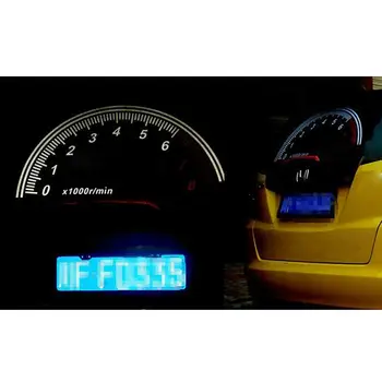 Stilfuld Dashboard Speedometer Mønster Bil Bagruden Reflekterende Mærkat