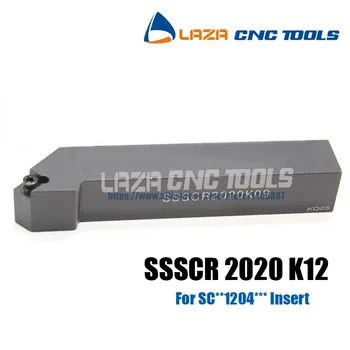SSSCR2020K12 SSSCL2020K12 Vendbare Eksterne drejning af indehaveren,SSSCR SSSCL20*20 45 Grader Drejning Cutter Værktøj Holder til SCMT1204