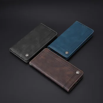 For Xiaomi Redmi Note 8 Pro 8T Tilfælde Læder Magnetisk Flip Wallet Stå Book Sag For Xiaomi Redmi 8 8A Note 8 8T Case Etui Cover