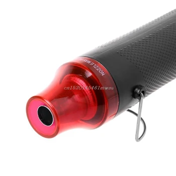 Mini Bærbare 110V Varm Luft Spray 300W Max 200 Temperatur DIY Prægning El-Værktøj Digital Varme Kanoner OS Plug Nye 2019