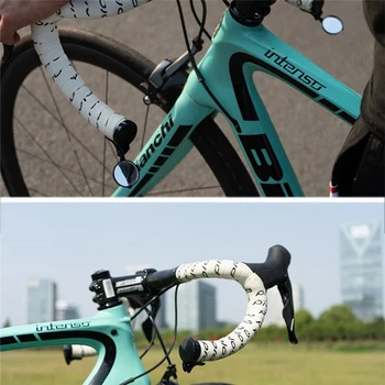 Cykel bakspejlet Bike Cykling Fleksibel sidespejle Styret Ende Spejl MTB Cykelstyr Side Sikkerhed bakspejl Cykel