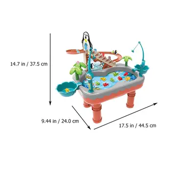 Børn, der er Magnetisk Fiskeri Toy Forældre-barn-interaktiv Pædagogisk Legetøj Elektriske Penguin Trapper Drenge Piger gave