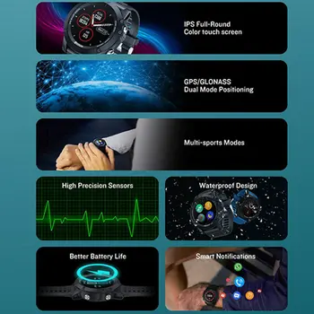 Ny 2020-Zeblaze VIBE 3 GPS Smartwatch puls Multi Sports Tilstande Vandtæt/Bedre batterilevetid GPS-Ur Til Android/IOS