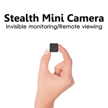 HDQ9 Mini WiFi Kamera HD 1080P Video Audio Recorder med IR Night Vision, Motion Detection Lille Trådløst Videokamera Bil Micro Cam