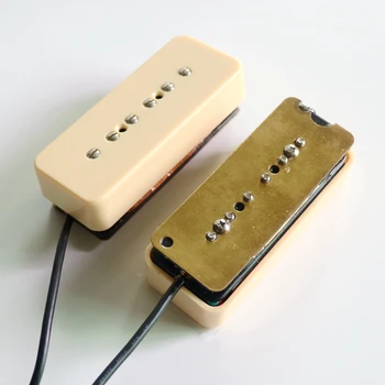 1 sæt Hals/bro keramisk magnet højt output P90 sæbe bar dobbelt spole guitar pickup