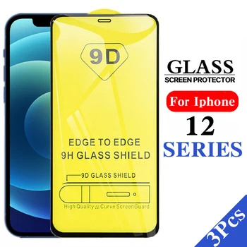 3Pcs Oprindelige Beskyttende Glas Til Iphone 12 11 Pro Max antal 11pro 12pro Verre For Apple11 Iphone11 Apple12 Iphone12 Screen Protector