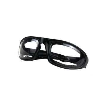 Køkken Madlavning Goggle Briller gennemsigtig Anvendelse Skære løg-beskyttelse Anti stimulation Briller Svamp Anti-pres-Brillerne L3