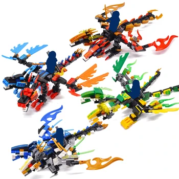 Ninja Dragon Verden Kompatibel med Ninjagoes Model byggesten Mursten Tal Legetøj Julegave Til Børn