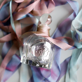 Fransk Pige Præget Forseglet Parfume Opbevaring Flaske Mini Glas Aromaterapi Tilbehør Opbevaring Flaske Arrangør Home Decor