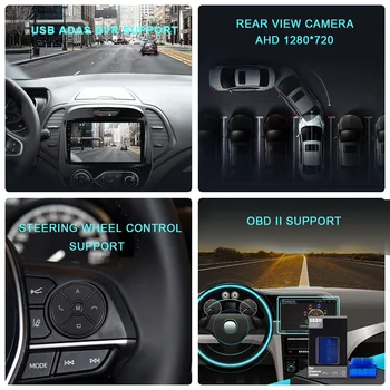 EKIY Android 9.0 Bil Radio Til Toyota Land Cruiser LC 100 2002-2007 Navigation GPS Mms Video-Afspiller, Stereoanlæg, DVD-hovedenheden