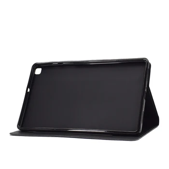 Tablet Etui Til Samsung Galaxy Tab A7 10.4 2020 T500 T505 Slanke Søde Mønster Flip Beslag Med Kort Slot Shell Læder Cover
